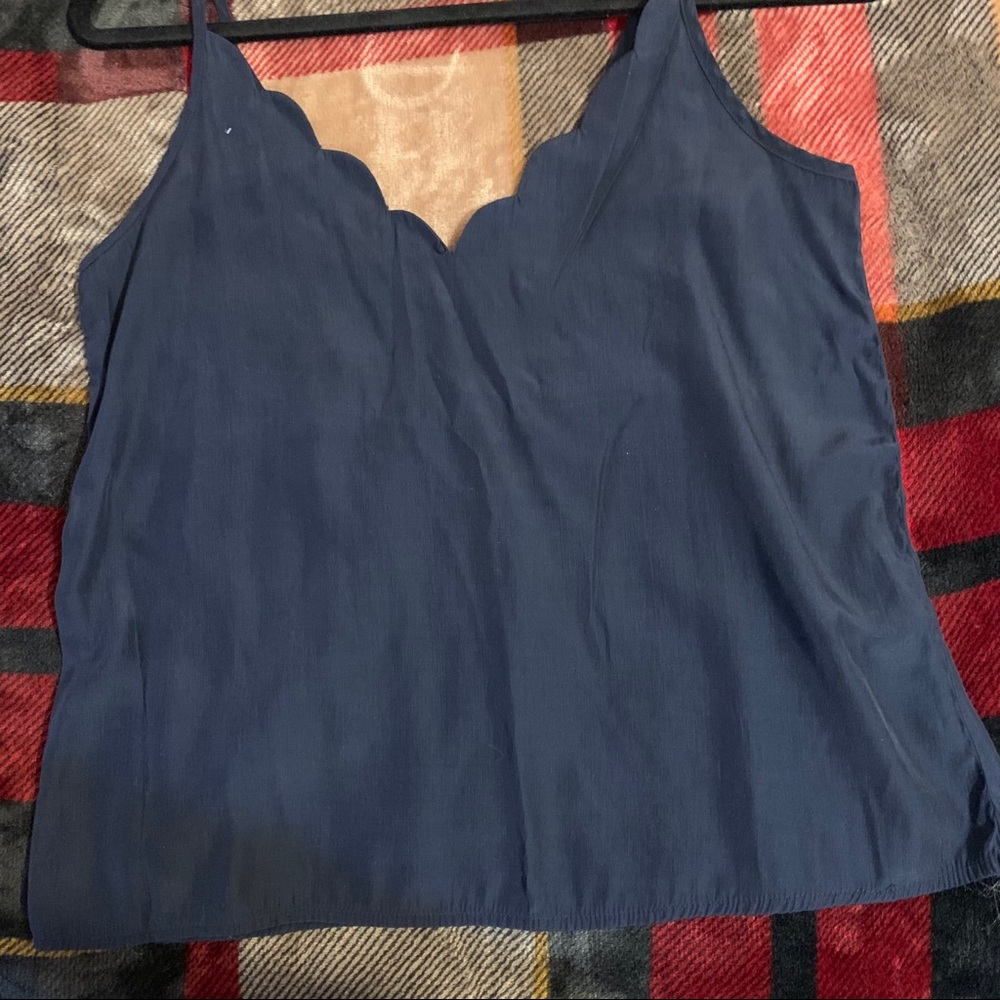 Navy blue Hollister tank